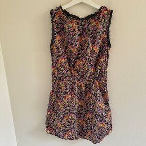 Kids Peek Liberty London Art Print Dress Size 12 Floral
